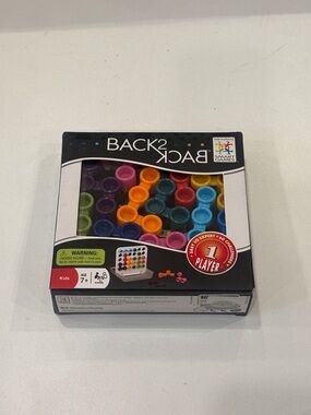 BACK2BACK Colored Peg Logic Game - Multicolor